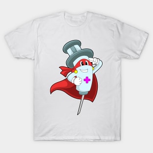 Hero as Nurse with Syringe T-Shirt